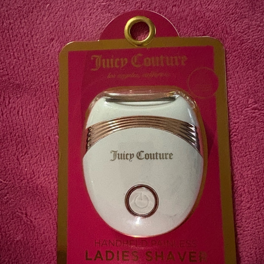 Juicy Couture Pink and Gold Shaver